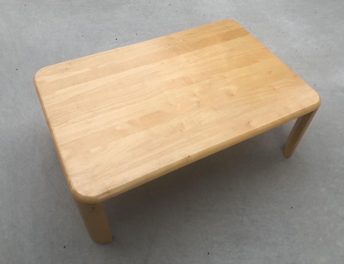 6890円 9周年記念イベントが 座卓 ローテーブル 折り畳み式 木製スチール製 希少品 中古品