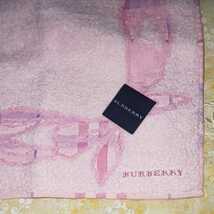 バーバリー タオルハンカチ BURBERRY ピンク_画像7