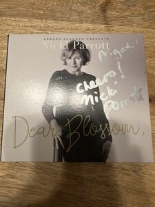 直筆サイン入 Nicki Parrott Signatured Dear Blossom CD 美品