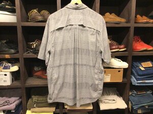 ビッグサイズ REI NYRON FISHING SHIRT SIZE XL アールイーアイ ナイロン フィッシング シャツ 半袖