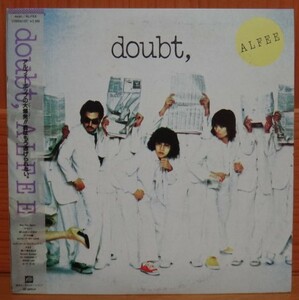  Alf .-(ALFEE)/doubt, LP