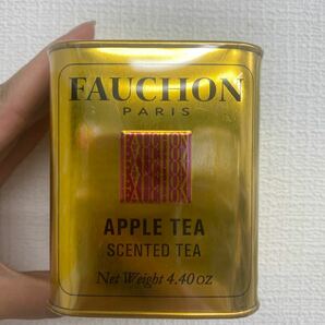 FAUCHON(フォション) アップル 125gリーフ 缶入り 紅茶 フレーバー フランス パリ