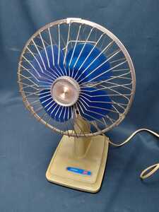  that time thing Toshiba electric fan TOSHIBA D-20PA small size desk Showa Retro electric fan portable 