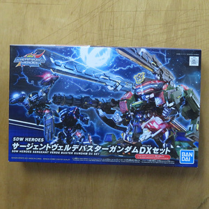 SDガンダム・ワールド・ヒーローズ サージェントヴェルデバスターガンダムDXセット★SDW HEROES プラモデル