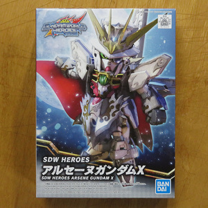 SDW HEROES アルセーヌガンダムX★怪盗ルパン SDガンダム★SDガンダムワールド ヒーローズ バンダイ プラモデル