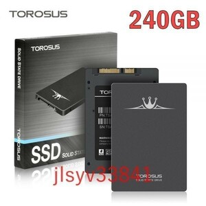 028:SSD TOROSUS 240GB SATA3 / 6.0Gbps 内蔵型 2.5インチ NAND 3D TLC 新品