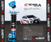 CUSCO クスコ 車高調 street ZERO A ストリート ゼロA レッド/赤 フォレスター SH5/SH9 2007/12～2012/11 4WD (677-61N-CN_画像2