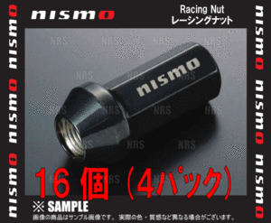 NISMO ニスモ レーシングナット (ミディアム) M12xP1.25 16個セット (4個 x 4パック) (40220-RN910-4S