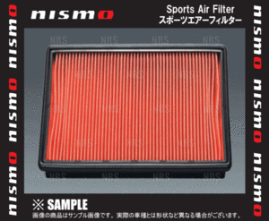 NISMO ニスモ スポーツエアフィルター　ティーダ ラティオ　C11/SC11/SNC11/SJC11　HR15DE/MR18DE　04/9～ (A6546-1JY00