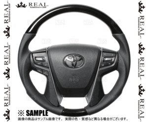 REAL レアル プレミアム (ラウンドシェイプ/ブラックウッド/ブラックユーロステッチ)　クラウン　GRS210/GRS211　2012/12～ (H30P-BKW-BK