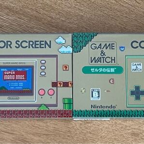 (中古品セット)ゲームウォッチ ゼルダ スーパーマリオ