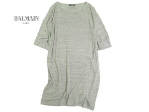 BALMAIN Balmain linen100% туника cut and sewn M