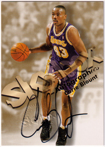 Corie Blount NBA 1998-1999 SkyBox PREMIUM Autographics sign 直筆サインカード