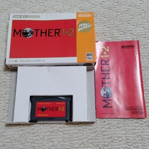 MOTHER1+2 ゲームボーイアドバンスソフト 説明書 ソフト