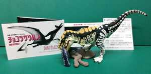 タルボサウルス　白　シークレット 海洋堂 チョコラザウルス　ダイノテイルズ　DINOTALES　恐竜　フィギュア 組立品