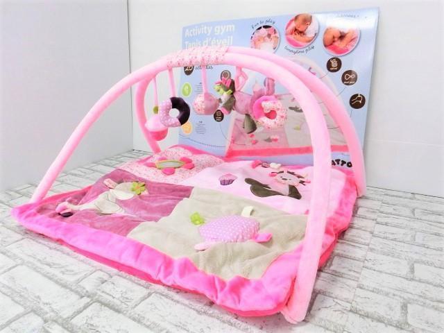 ナチュラルネイビー Sprogs 子供用お昼寝コット ベビーベット 6個