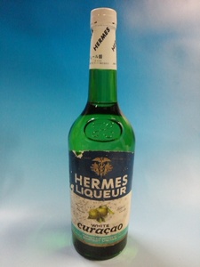  old sake! liqueur kind!{HERMES LIQUEUR WHITE CURACAO} hell female white kyulaso-