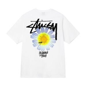 STUSSY ステューシー 半袖 Tシャツ ホワイト 白 L