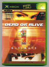 DEAD OR ALIVE １ Ultimate　の表面です。