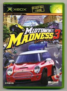 2点落札送料無料 中古 ミッドタウン マッドネス 3 MIDTOWN MADNESS 3 小型、軽量、パワフルでお馴染みのミニクーパーのレースゲーム！