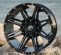 新品 20x10J エクスペディション FORD マークLT XF OFFROAD XF220 20インチ国産スタッドレスタイヤホイールセット YOKOHAMA 275/55R20_画像4