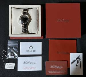 エス・テー・デュポン　メンズウォッチ 腕時計（クォーツムーブメント）　S.T. Dupont