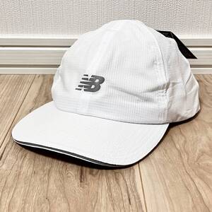 新品 ニューバランス キャップ メンズ レディース ランニングキャップ ゴルフキャップ 白 ゴルフ ランニング 帽子 スポーツ