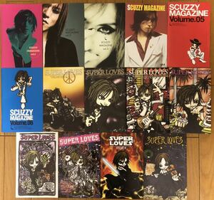 SUGIZO fan club bulletin complete set X JAPAN LUNA SEA