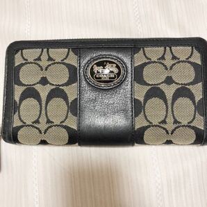 COACH コーチ 長財布 黒