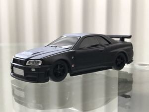 日産 スカイライン R34 GTR ミニカー 1/64 skyline NISSAN