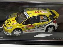 スズキ SX4 ミニカー 1/43 WRC SUZUKI_画像1