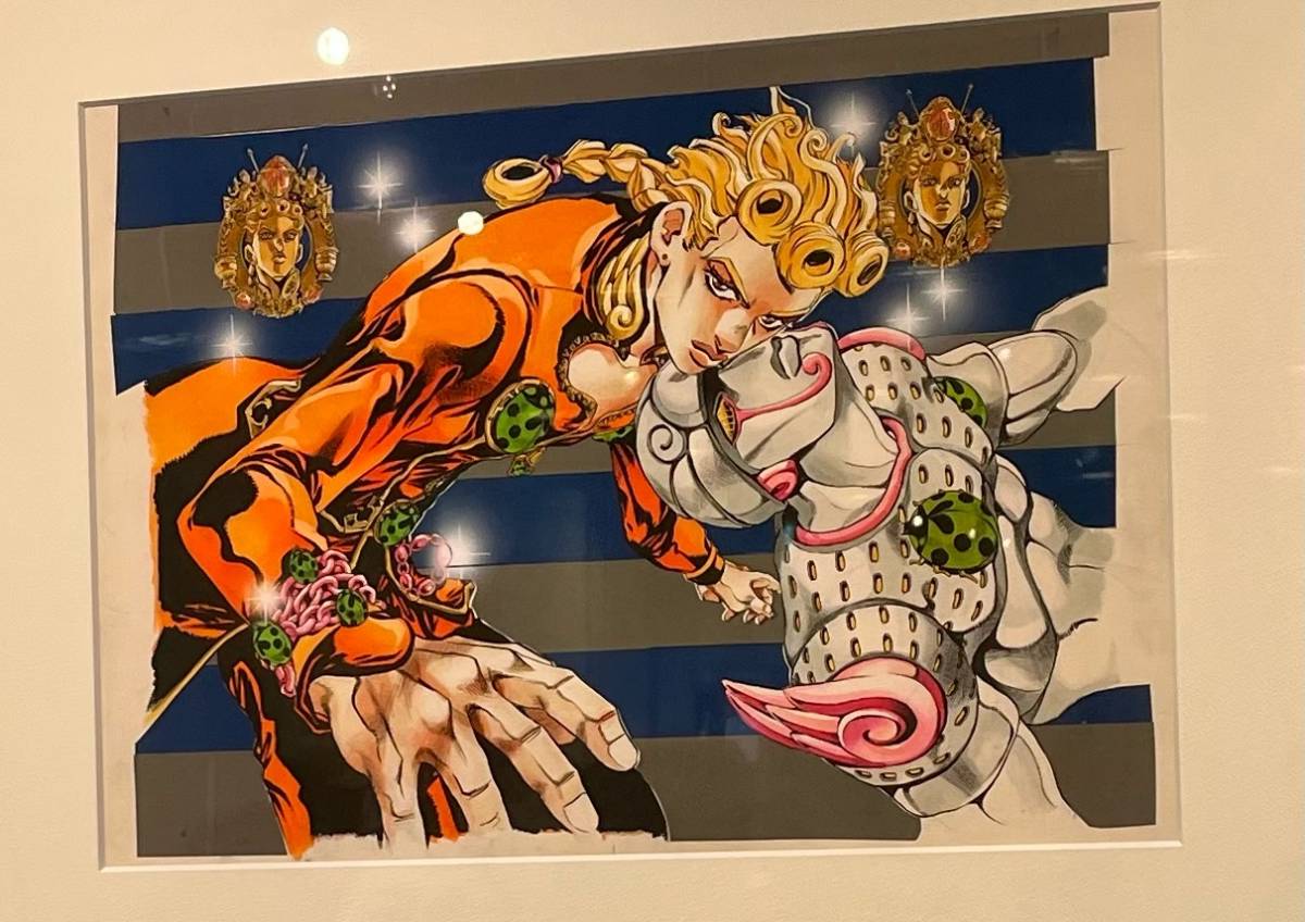 荒木飛呂彦原画展 ジョジョ 5部 黄金の風 ジョルノ ドローイングアート