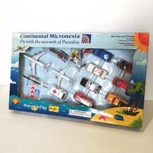  abroad made Continental * micro nesia aviation Airport Set by Maisto Maisto minicar 30 piece box set unused [ airport ... minicar ]