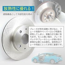 【送料無料】ブレーキローター BR-084 トヨタ マークX 　クラウンロイヤル クラウン　レクサス　 2枚セット_画像3