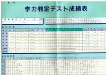 ★学力判定テスト★各学年(5教科)の中から選別可★1回分(5教科)★偏差値・順位・志望校診断★_画像5