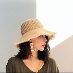 【送料無料】 新品ストローハット