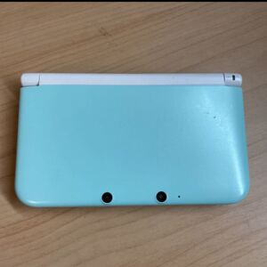 ニンテンドー3DS LL 3DSLL ミントホワイト 充電器付き