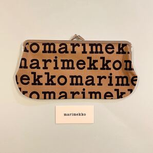 marimekko マリメッコ新作 Pieni Logo がま口ポーチ