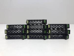 『10個セット』Fujitsu A3C40179841 2.5 インチ HDD トレイ キャディ /RX2520 RX2530 RX2540 用