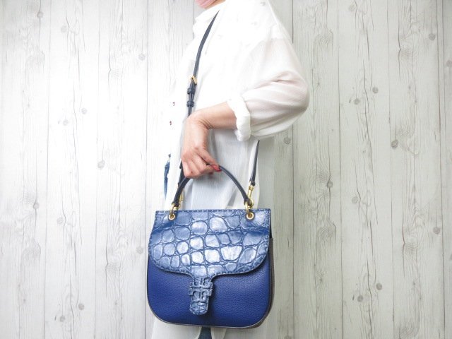 トリーバーチ クロコショルダーハンドバッグ www.proconsumidor.gob.do