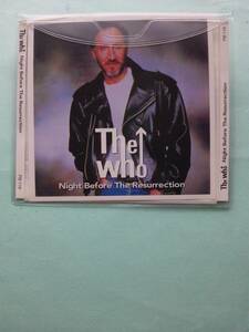 【送料112円】ソCD3629 THE WHO / NIGHT BEFORE THE RESURRECTION /ソフトケース入り