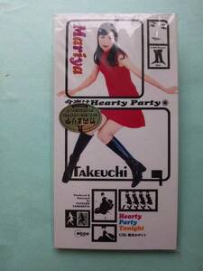 【新品未開封 8cm シングルCD】CDS 348 竹内まりや / 今夜はHearty Party / 規格番号=AMDM6155 【送料112円】