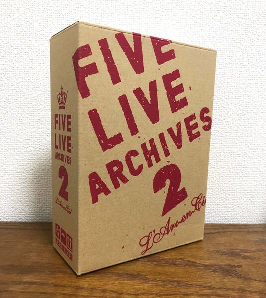 L'Arc〜en〜Ciel FIVE LIVE ARCHIVES 2