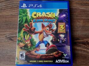 【即決&動作確認済】 Crash Bandicoot N. Sane Trilogy(クラッシュ・バンディクー ブッとび3段もり!) / 日本語字幕 / 輸入版 / PS4ソフト