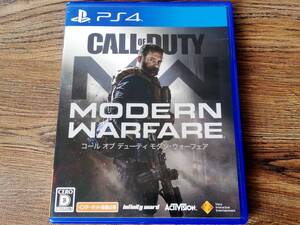 【即決&動作確認済】 コール オブ デューティ モダン・ウォーフェア(Call of Duty: Modern Warfare) / COD MW / PS4ソフト 82