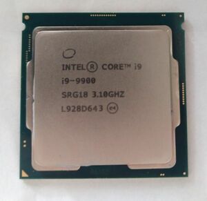 CPU Intel Core i9 9900 3.1GHz (中古品)
