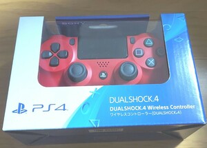 PS4 DUALSHOCK4 ワイヤレスコントローラー 純正 マグマ・レッド CUH-ZCT2J11