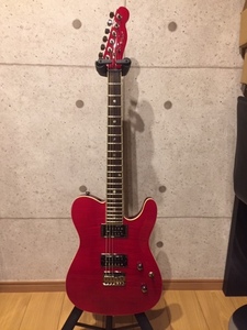 美品Fender（フェンダー）Special Edition Custom Telecaster FMT HH Crimson Red Transparent（日本未発売）　テレキャスモディファイ品
