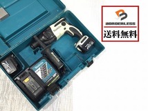 【送料無料☆彡】makita マキタ 16mm 14.4V 充電式ハンマドリル HR162DRFXW 白/ホワイト バッテリ2個(14.4V 3.0Ah) 充電器+ケース 55783_画像2