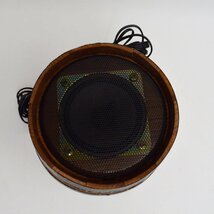 レトロ ONKYO 音樽 サラウンドスピーカーシステム SP-5M Radian スピーカー面幅約12.5cm スタンド付属 オンキョー_画像4